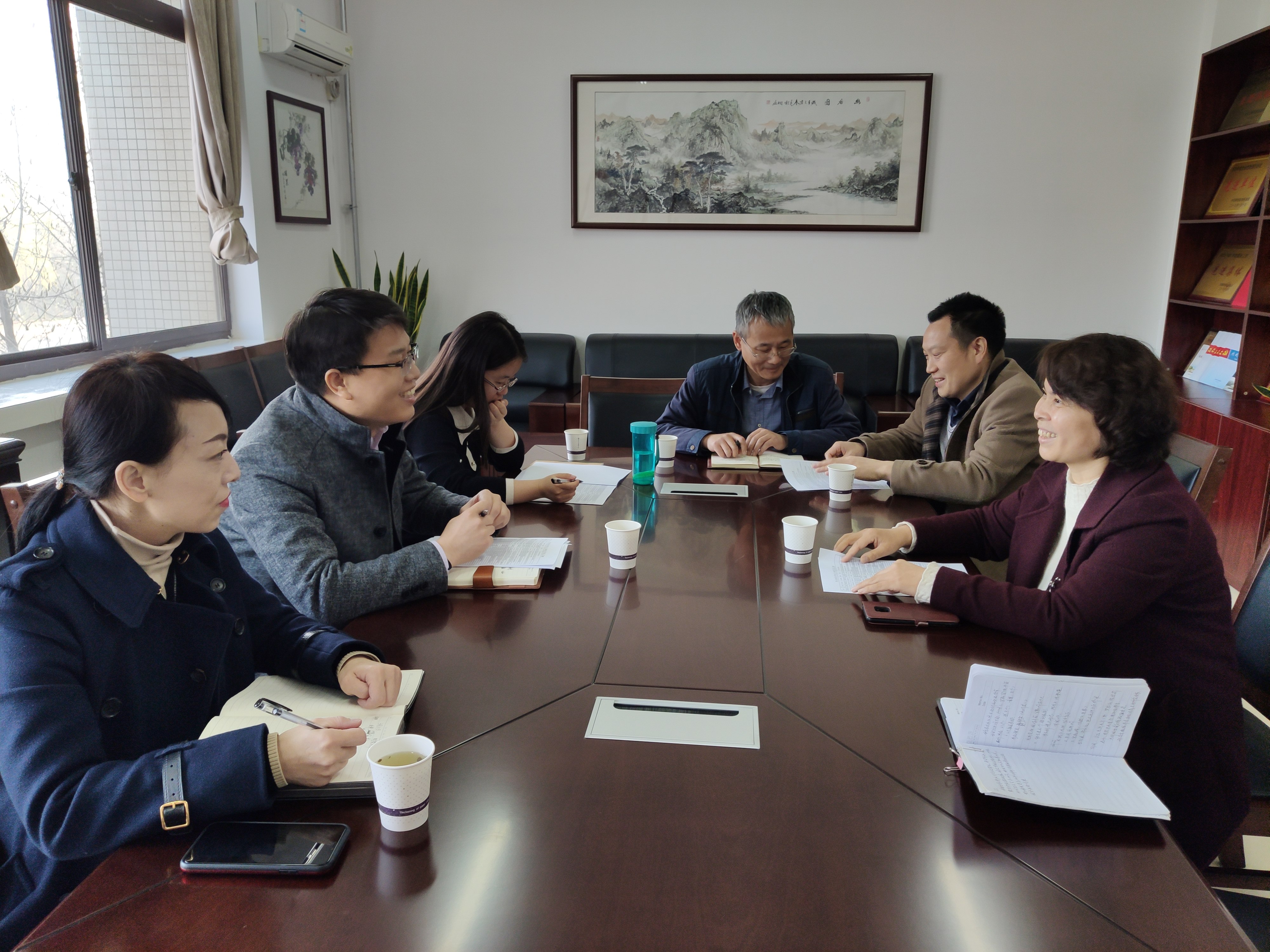 民革陕西省委组织部樊文辉部长一行来校调研